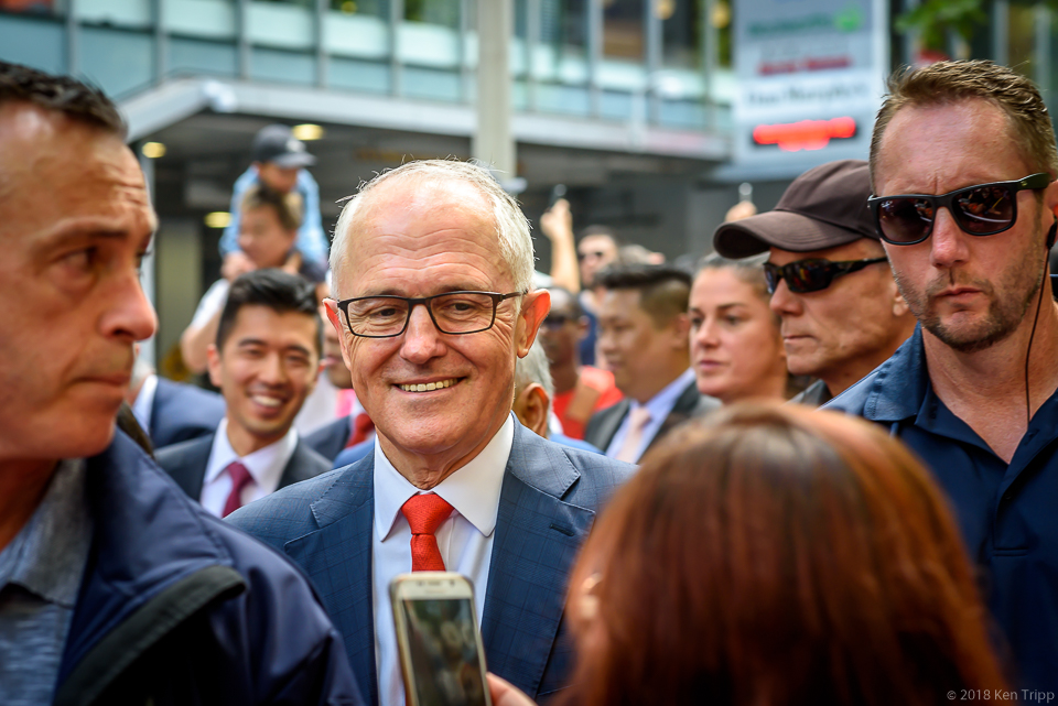At least Malcolm is smiling. Sort of